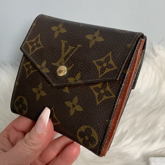 1991 authentic Louis Vuitton compact Elise trifold wallet - Picture 4 of 17